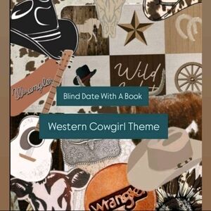Western Cowgirl Cowboy Theme Blind Date With A Book